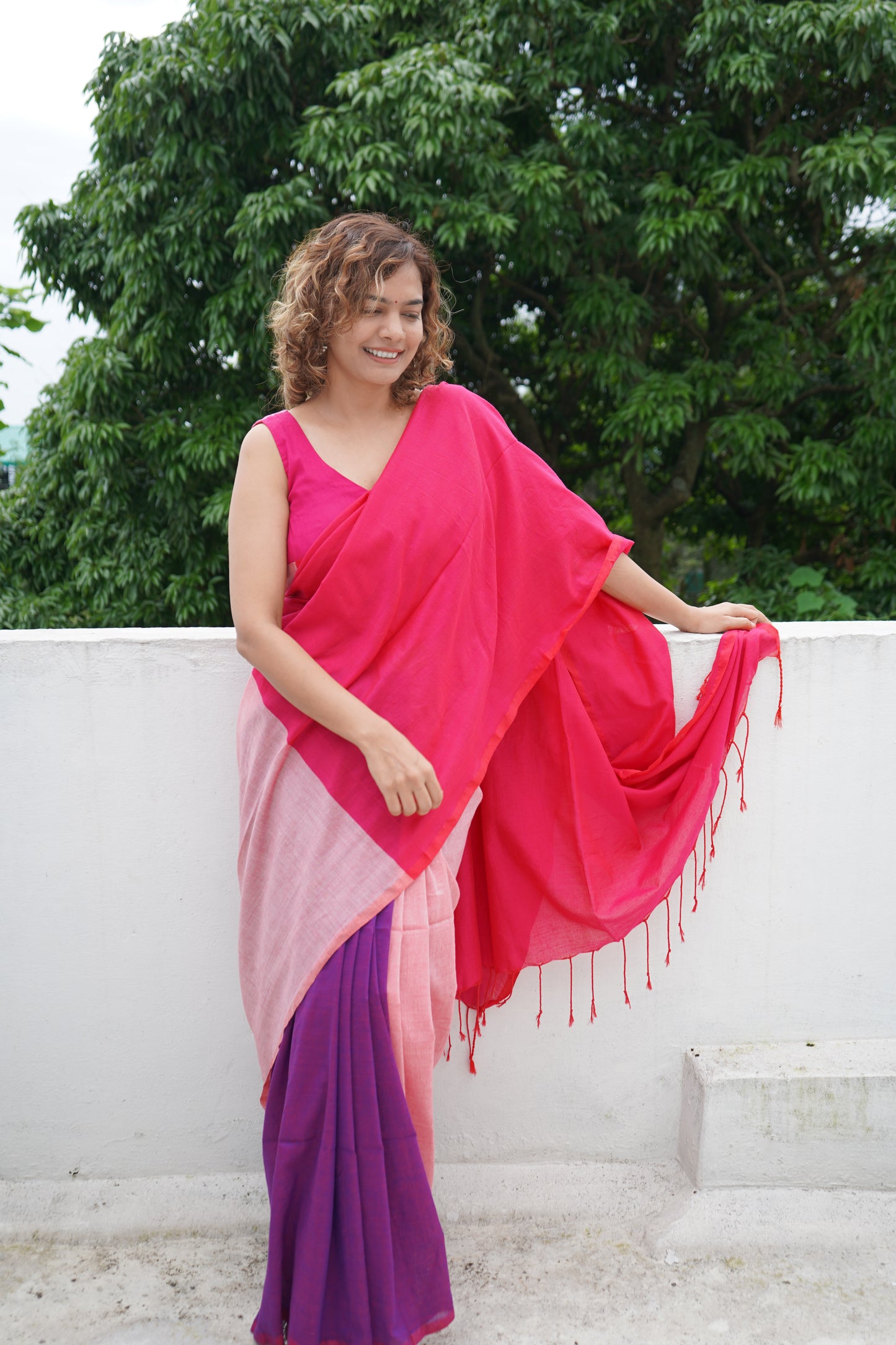 Handloom cotton saree