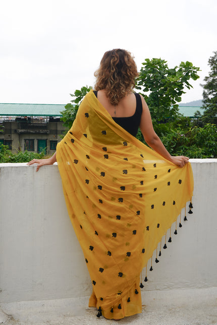 Handloom cotton saree