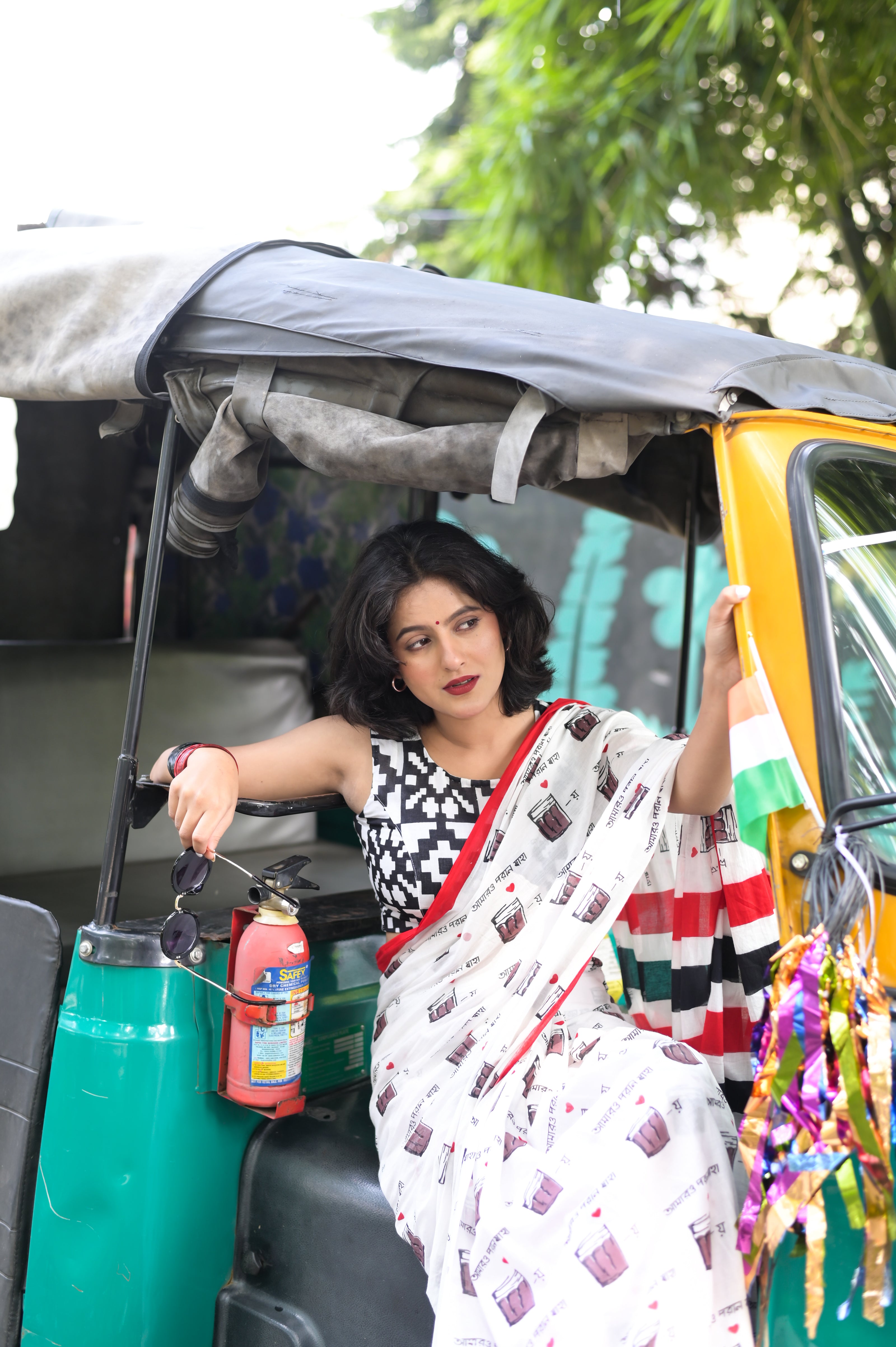 Cup of joy saree