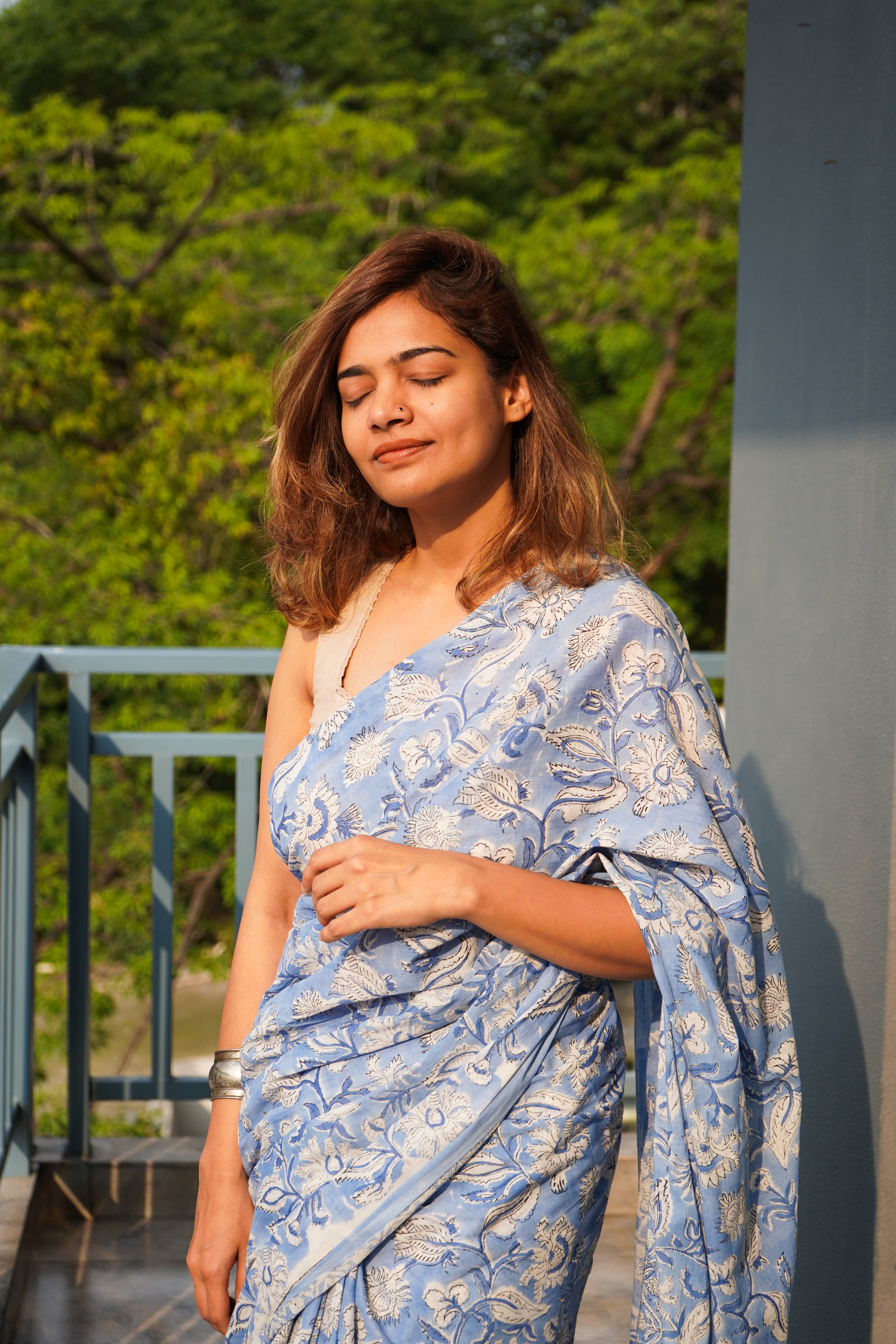 Neerja saree (water energy)