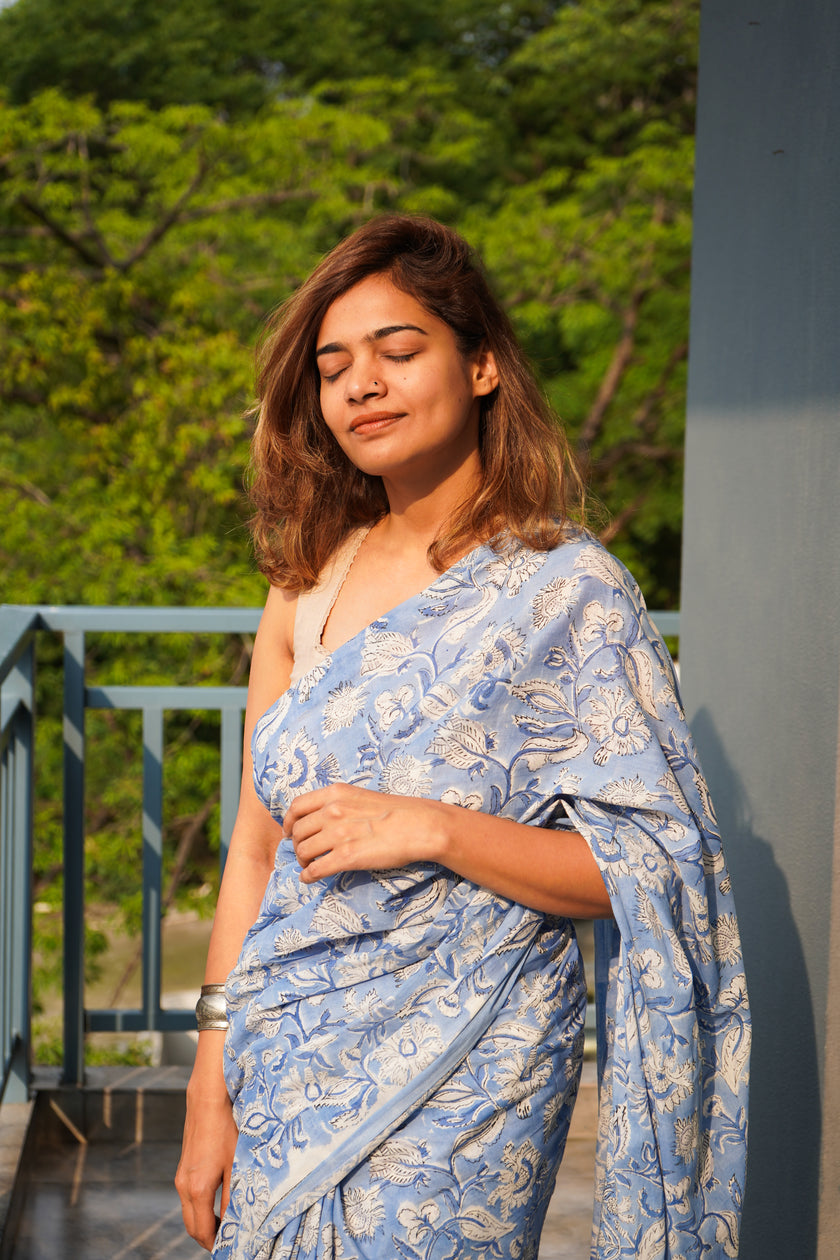 Neerja saree (water energy)
