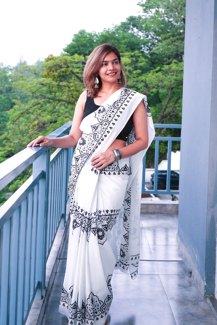 Chandrika saree (moon energy)