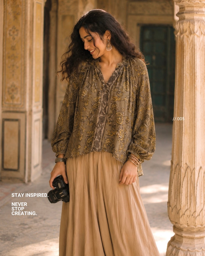 Modal Silk Top